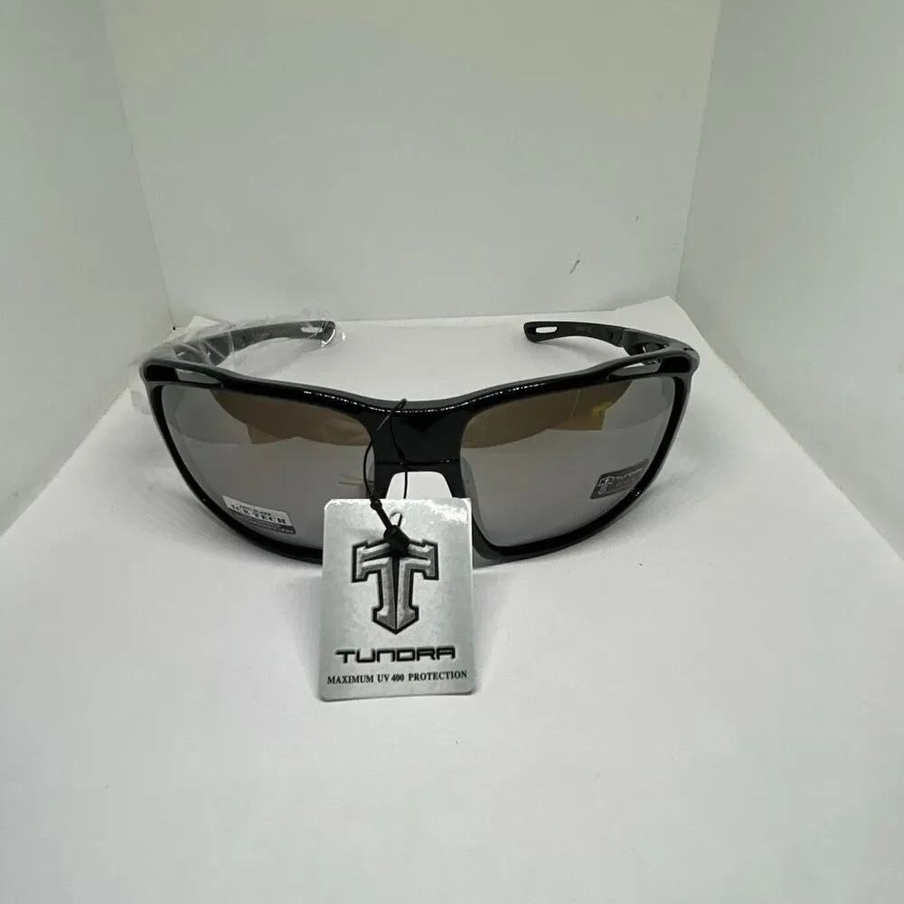 Tundra Mirrored Lens Sport Sunglasses UV400 – Wraparound – New
